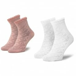 Cheap Mayoral Shop 28 2 Pairs Of Kids' High Socks MAYORAL - 10785 Nude 54 White, Pink