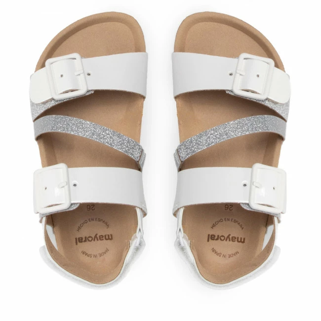 Sandals MAYORAL - 43369 Bco/Plata 23 White, Silver 8 Sandals MAYORAL - 43369 Bco/Plata 23 White, Silver - Image 6