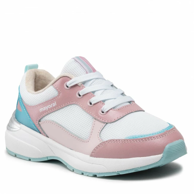 Laced Shoes Trainers MAYORAL - 45.341 Multicolor 45 White, Pink 3 Laced Shoes Trainers MAYORAL - 45.341 Multicolor 45 White, Pink