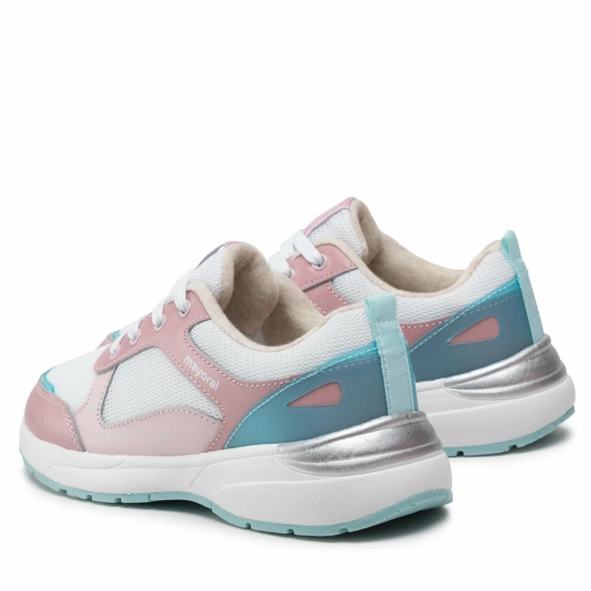Laced Shoes Trainers MAYORAL - 45.341 Multicolor 45 White, Pink 5 Laced Shoes Trainers MAYORAL - 45.341 Multicolor 45 White, Pink - Image 3
