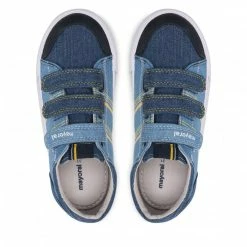 Velcro Plimsolls MAYORAL - 45.385 Jeans 57 Navy Blue -Cheap Mayoral Shop 0000209533651 06 rz
