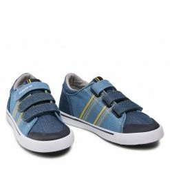 Velcro Plimsolls MAYORAL - 45.385 Jeans 57 Navy Blue -Cheap Mayoral Shop 0000209533651 08 rz
