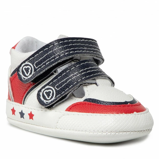 Velcro Trainers MAYORAL - 9514 Red 84 White, Red 3 Velcro Trainers MAYORAL - 9514 Red 84 White, Red
