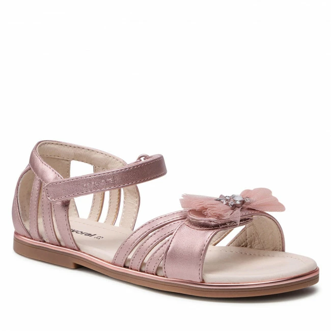 Sandals MAYORAL - 45.355 Rosa Metal 79 Pink 3 Sandals MAYORAL - 45.355 Rosa Metal 79 Pink