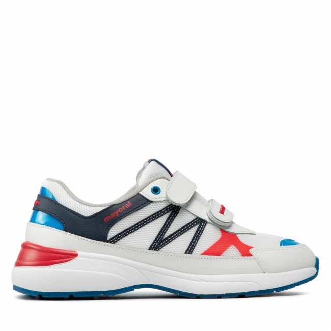 Velcro Trainers MAYORAL - 47.391 Bianco 68 White, Colourful 4 Velcro Trainers MAYORAL - 47.391 Bianco 68 White, Colourful - Image 2