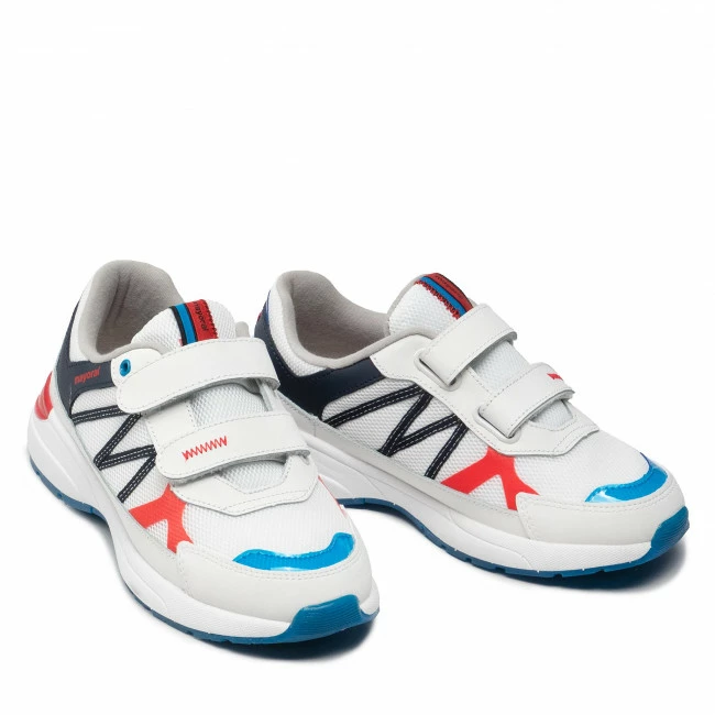 Velcro Trainers MAYORAL - 47.391 Bianco 68 White, Colourful 7 Velcro Trainers MAYORAL - 47.391 Bianco 68 White, Colourful - Image 5