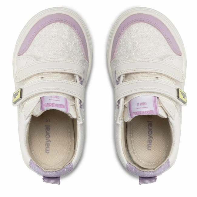 Velcro Trainers MAYORAL - 41.338 Bco/Malva 56 White 8 Velcro Trainers MAYORAL - 41.338 Bco/Malva 56 White - Image 6