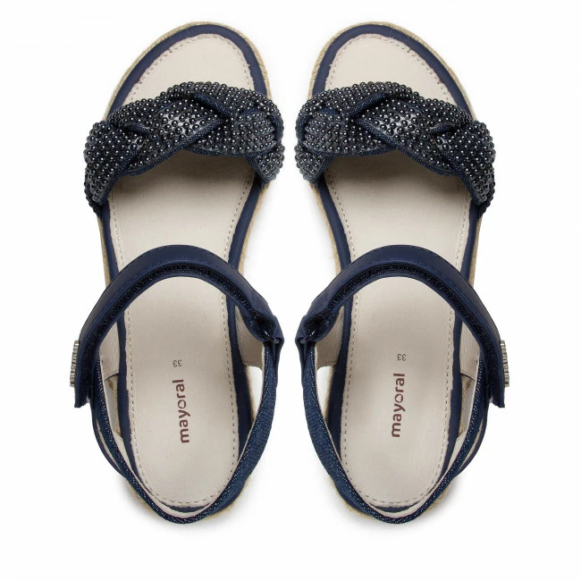 Sandals Espadrilles MAYORAL - 45.373 Jeans 31 Navy Blue 8 Sandals Espadrilles MAYORAL - 45.373 Jeans 31 Navy Blue - Image 6