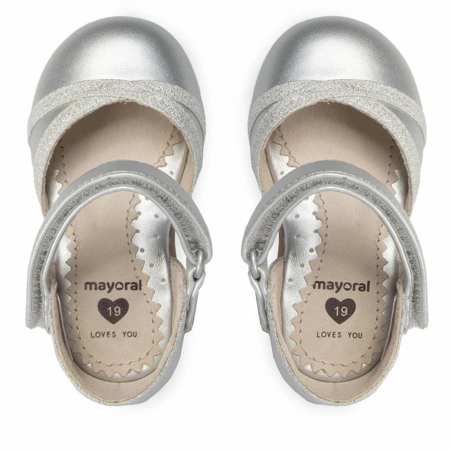 Velcro Półbuty MAYORAL - 41.348 Plata 81 Silver 8 Velcro Półbuty MAYORAL - 41.348 Plata 81 Silver - Image 6